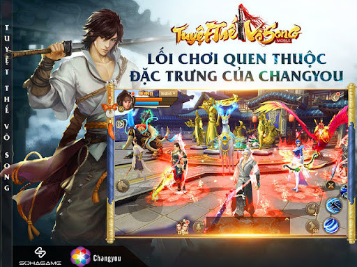 Hình ảnh tuyệt đẹp trong game Tuyệt Thế Vô Song Mobile