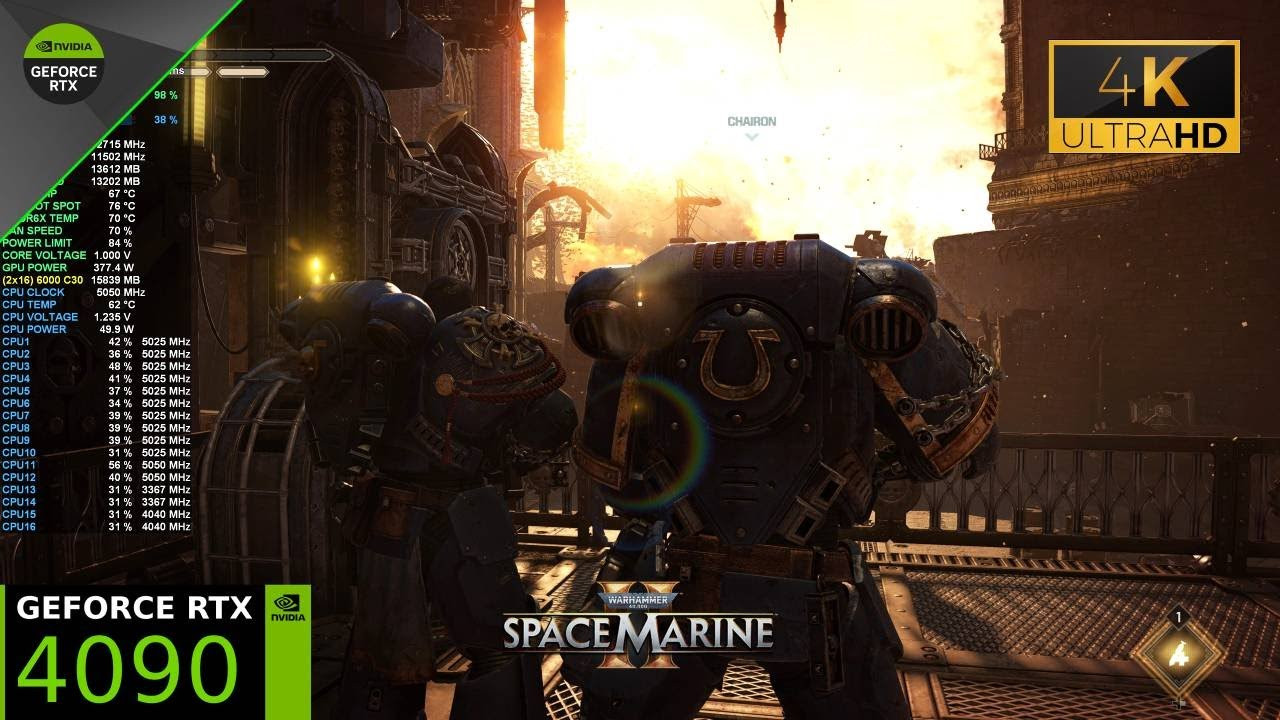 Warhammer 40K Space Marine 2 Update 4.0 PC Gameplay