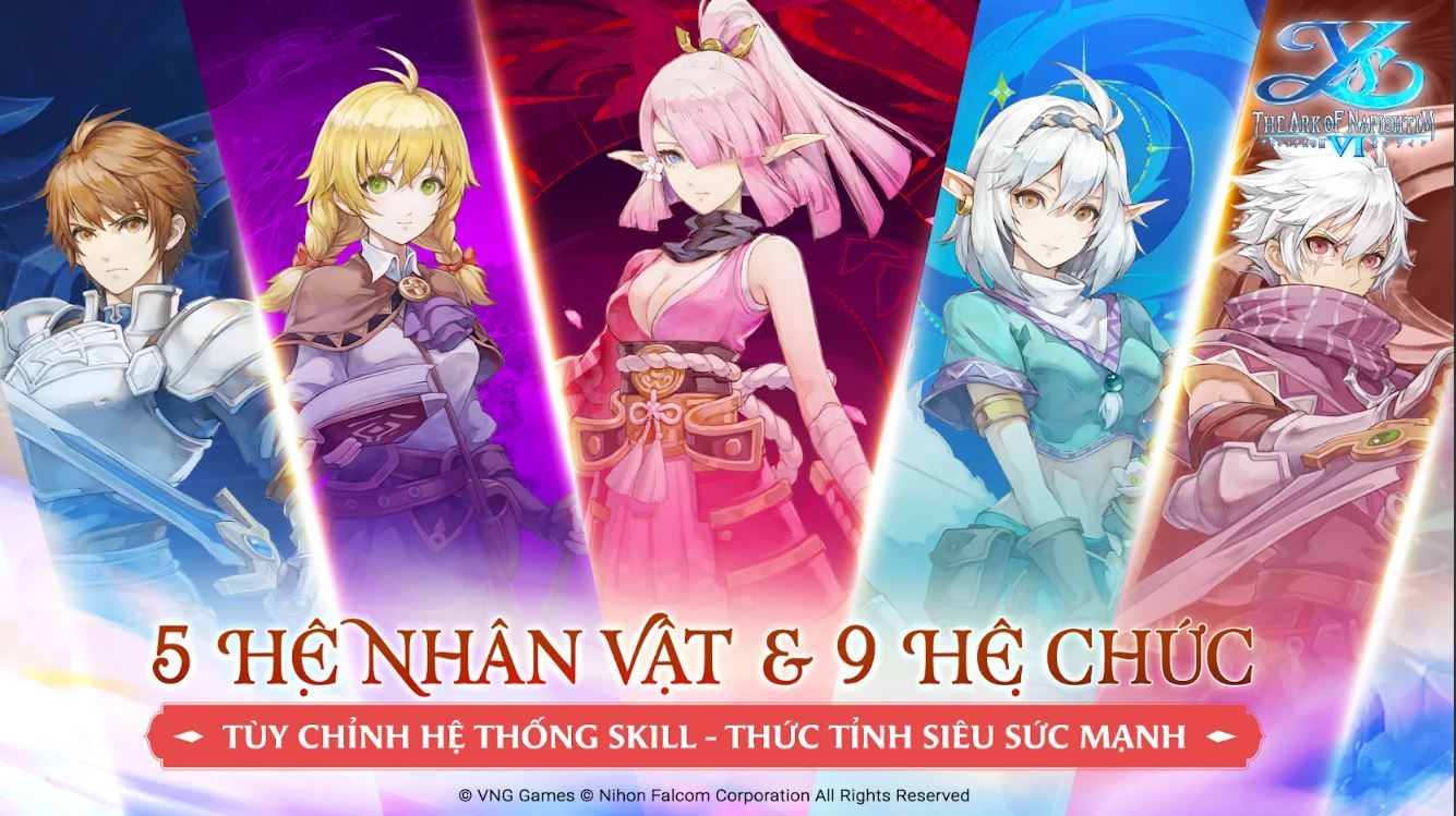 Ys 6 Mobile – The Ark of Napishtim: Thám Hiểm Thế Giới Đầy Bí Ẩn